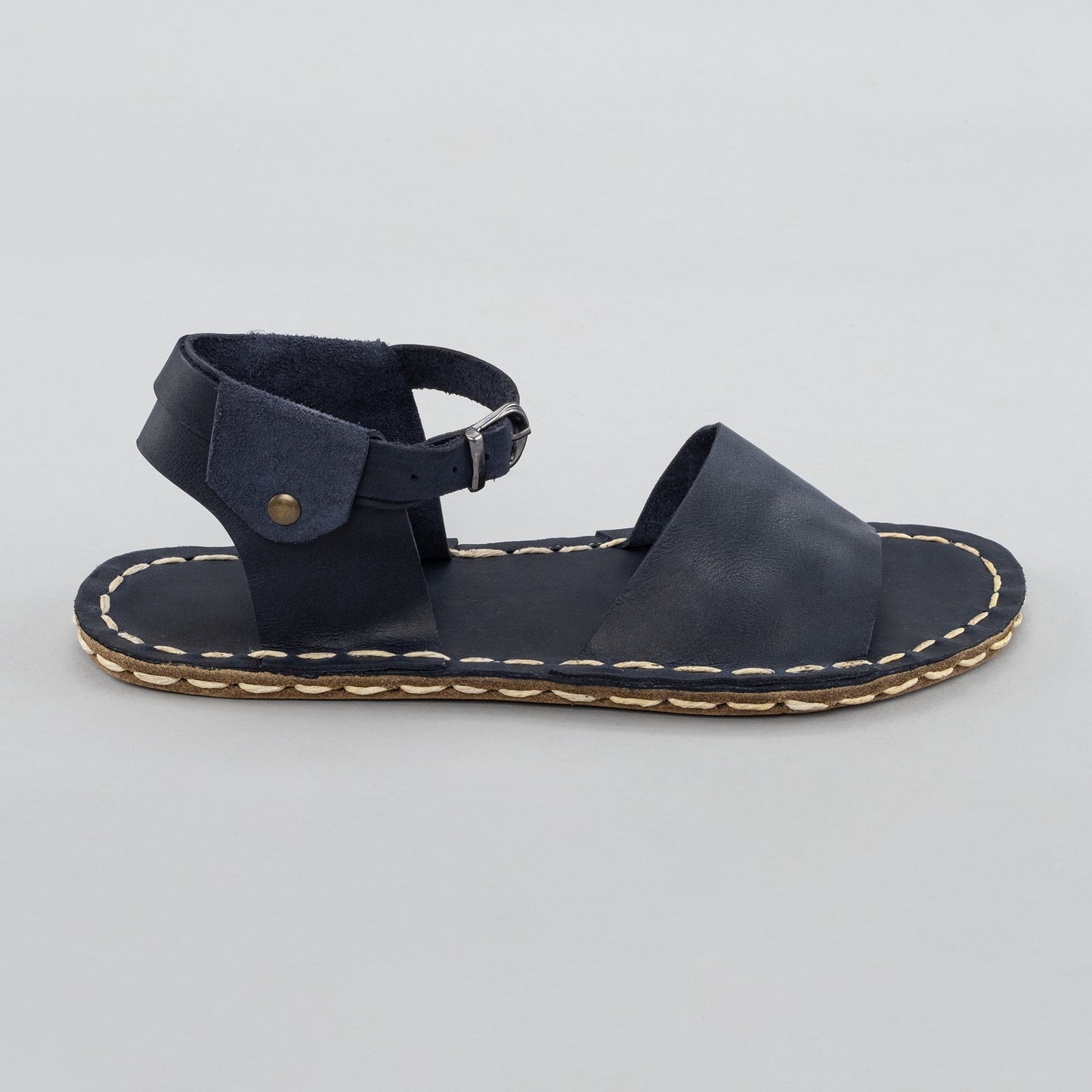 Blue Opened Toe Barefoot Sandals