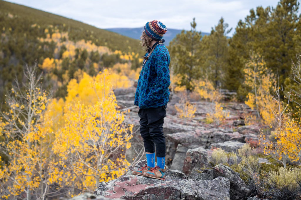 Bluebird Magic Merino Wool Socks