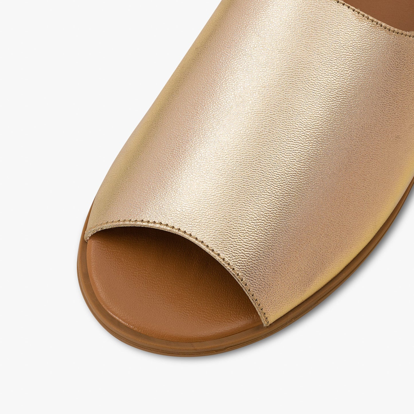 Golden Nectar Peep Toes