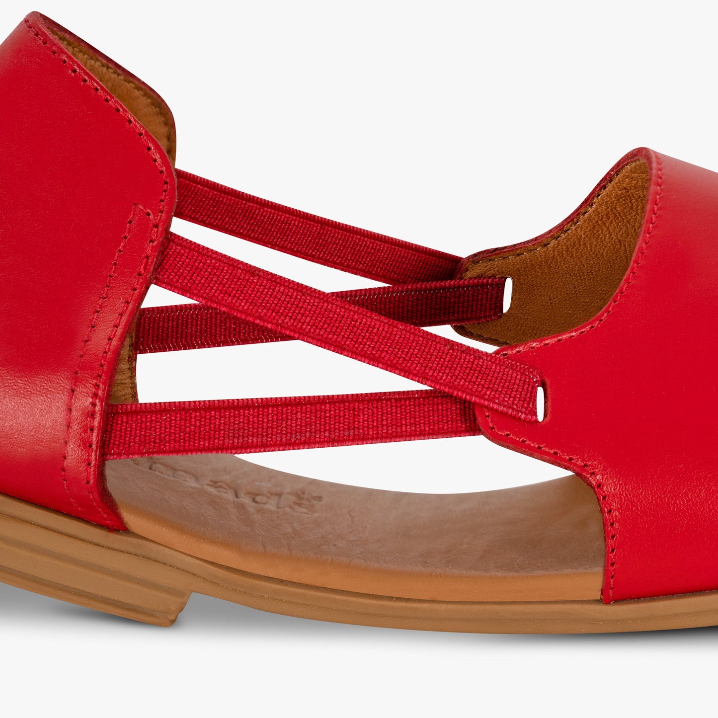 Imperial Red Peep Toes