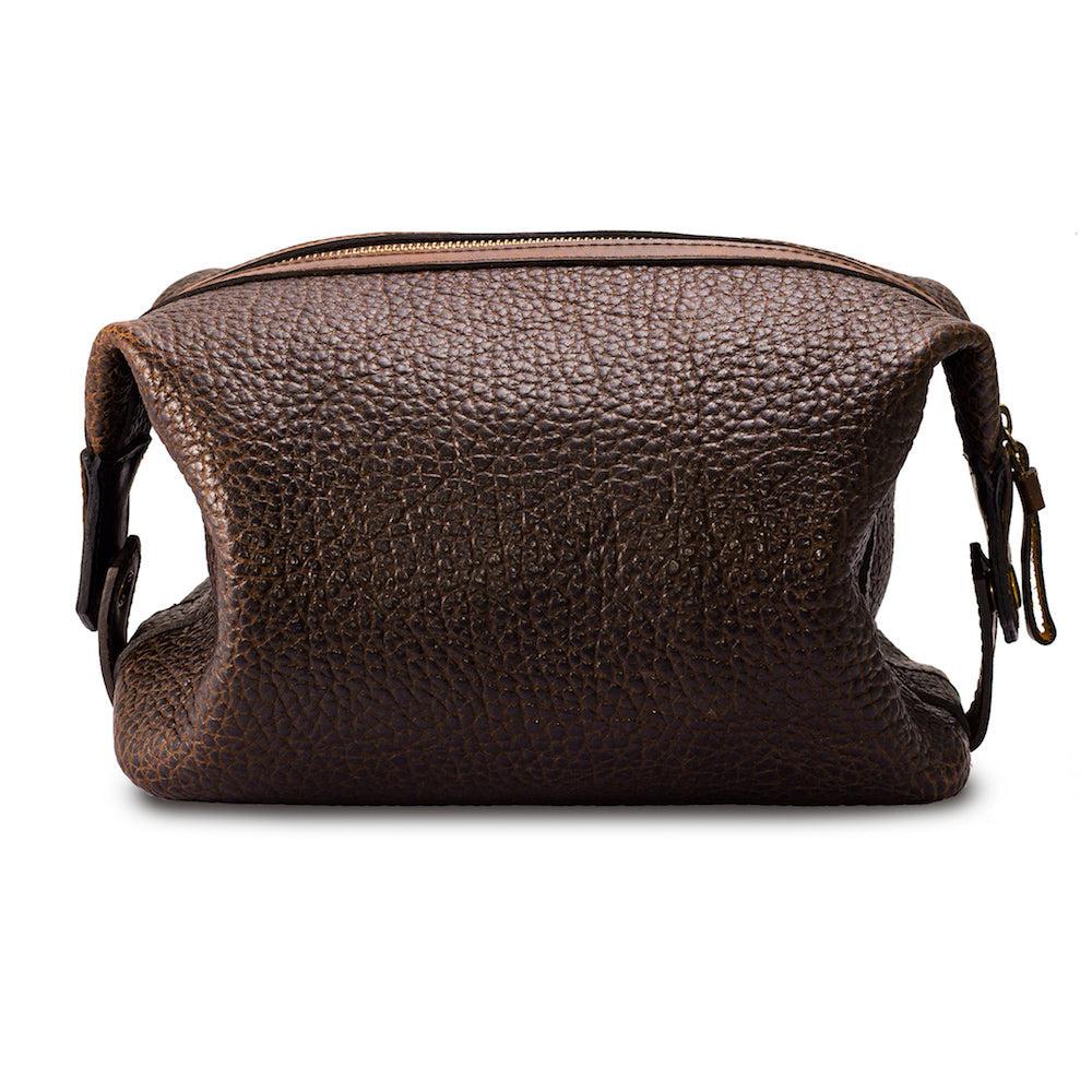 Theodore Leather Toiletry Wash Bag