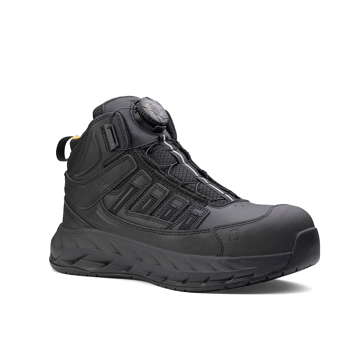 Pro Safety Mid 6" Composite Toe Work Boot – Black