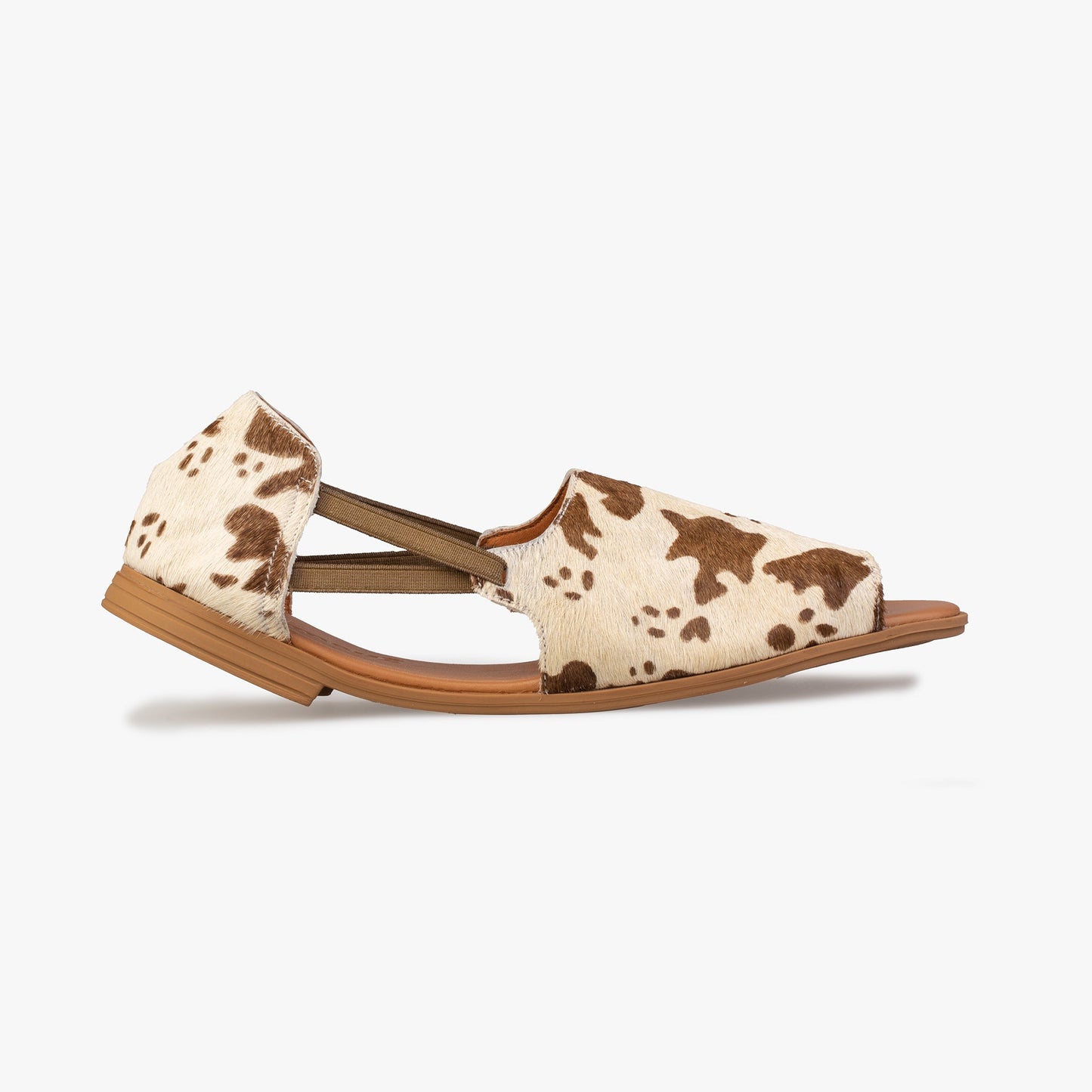 Spotted Luxe Peep Toes