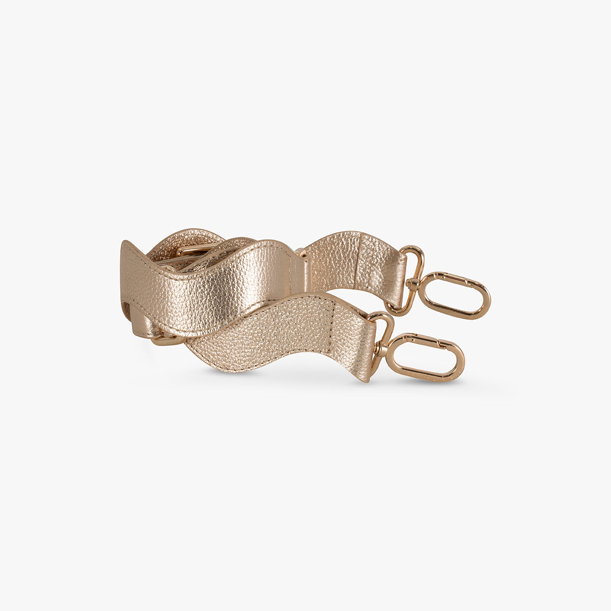 Brilliant Gold Wavy Strap