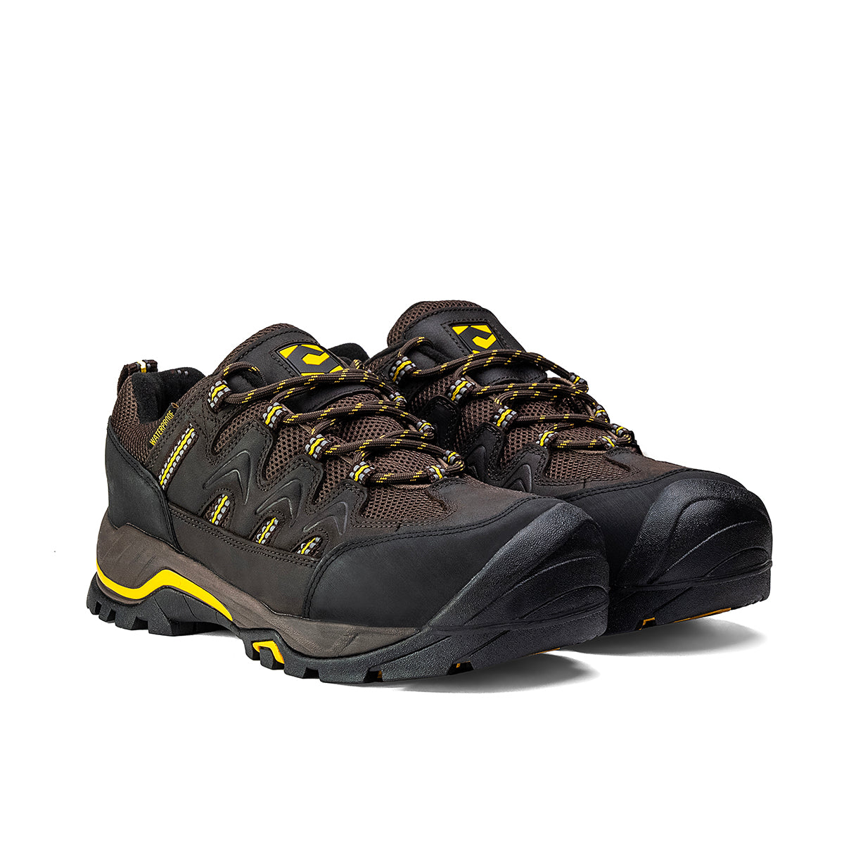 Sierra Low Composite Toe Waterproof Hiker Boot – Brown