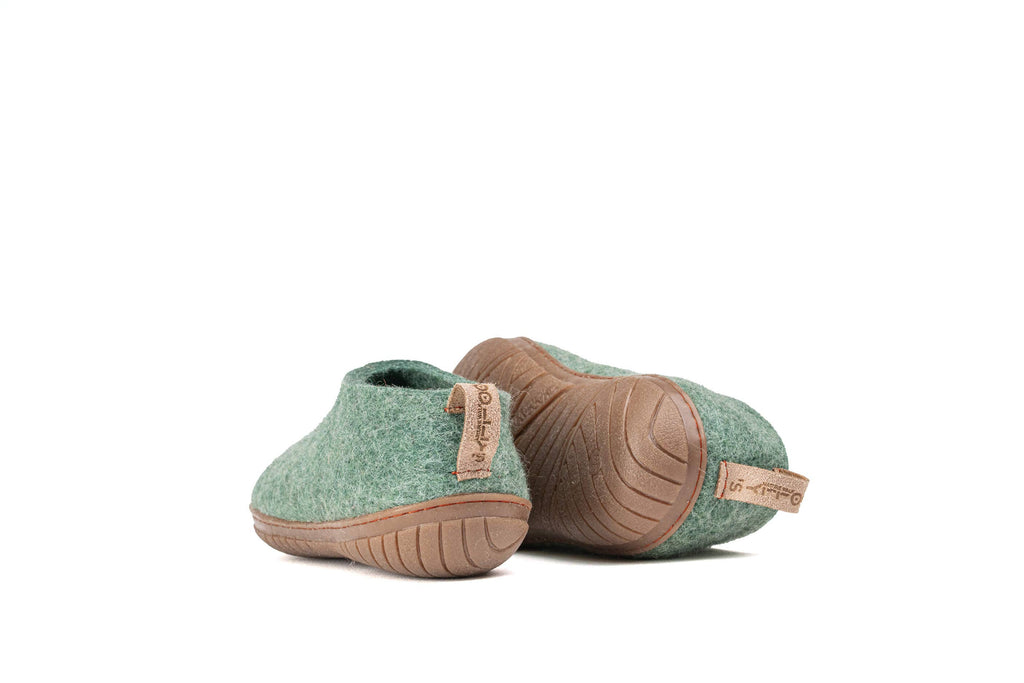 Outdoor Shoes With Rubber Sole - Jungle Green: 45