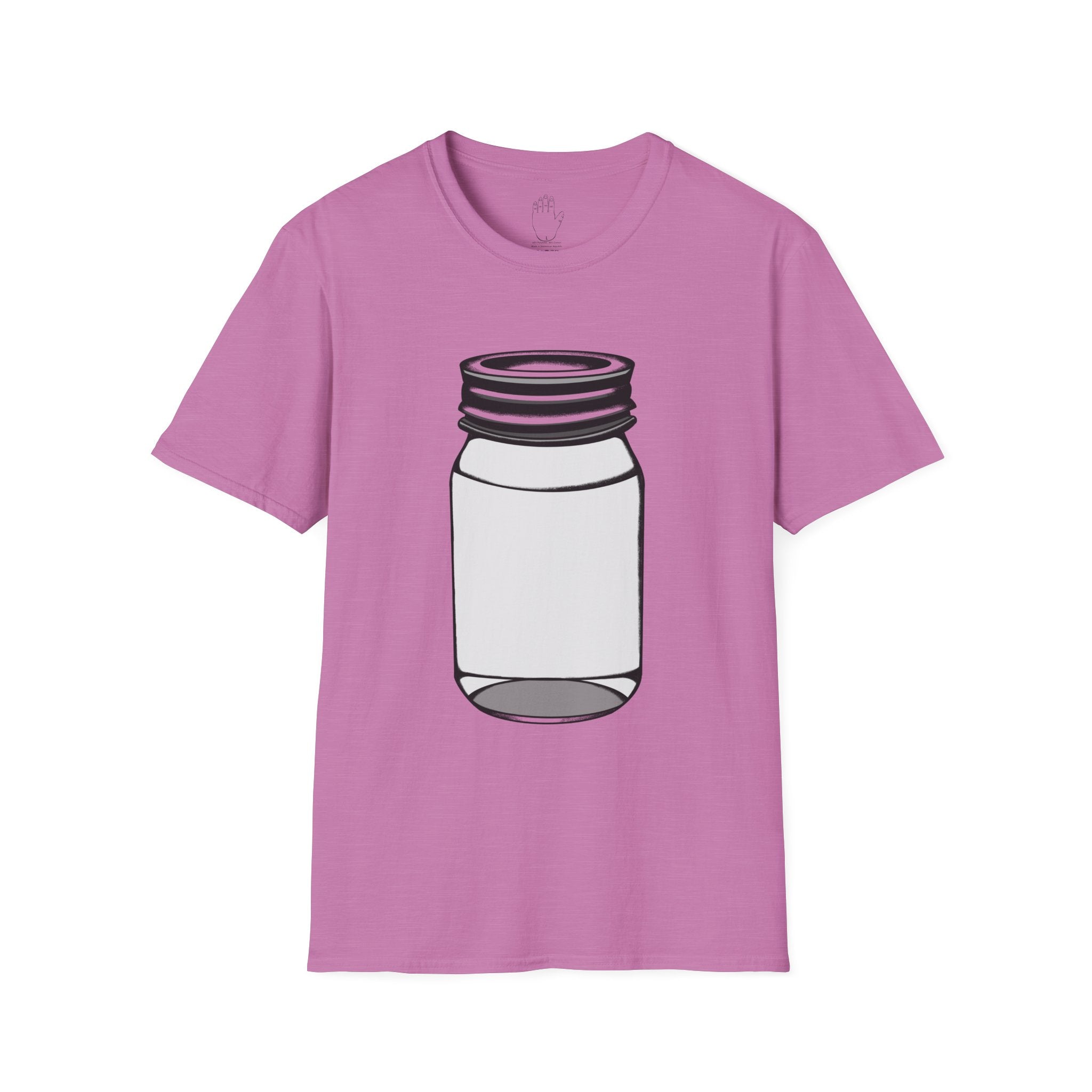 Mason Jar T-Shirt with Custom Illustration by Daniel Villegas