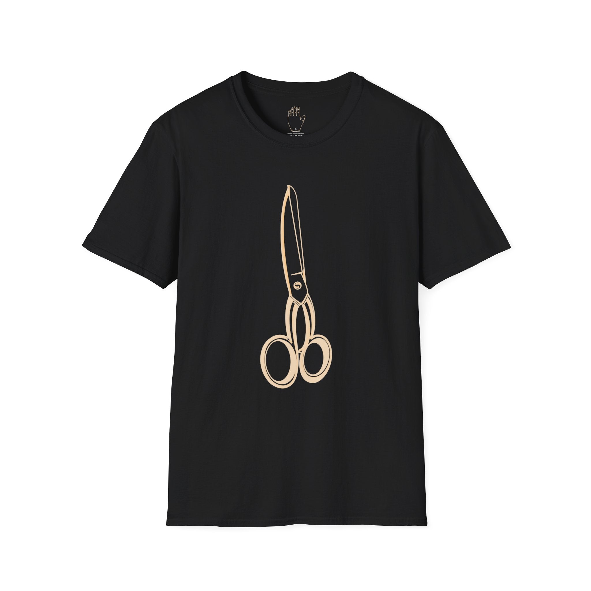 Scissors Graphic Softstyle T-Shirt by Daniel Villegas