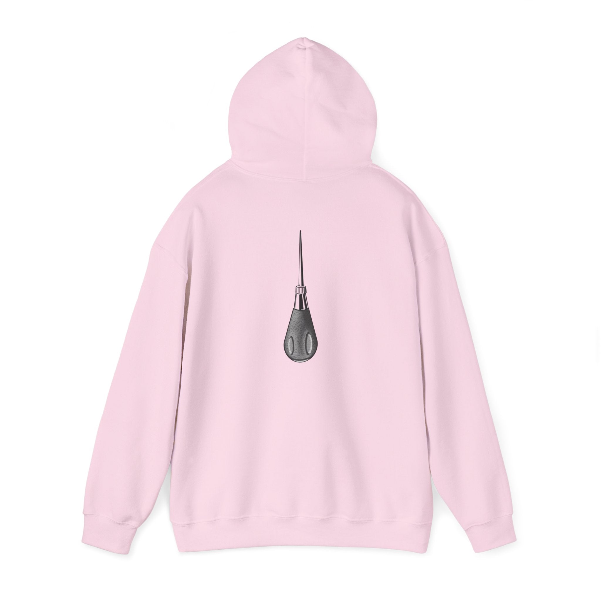 Sewing Awl Unisex Hoodie by Colombian Artist Daniel Villegas