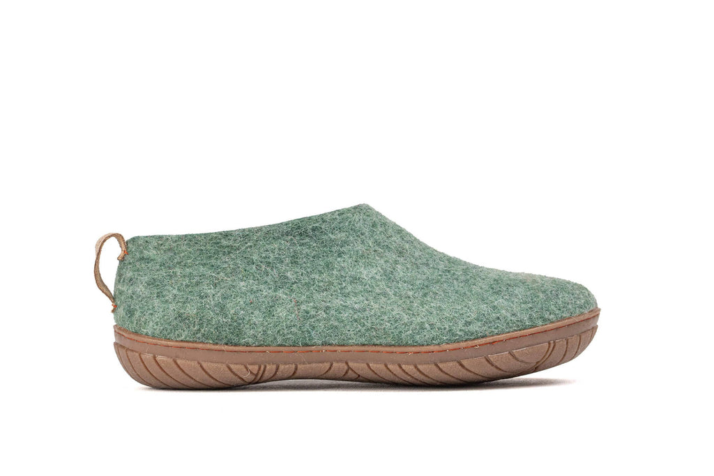 Outdoor Shoes With Rubber Sole - Jungle Green: 38