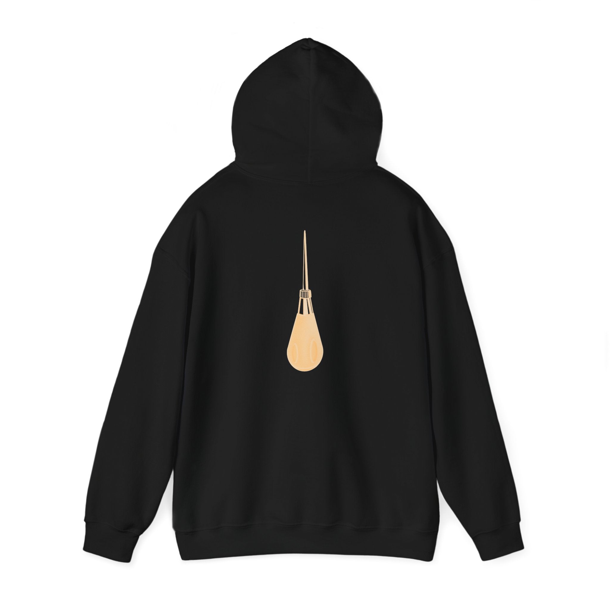 Sewing Awl Unisex Hoodie by Colombian Artist Daniel Villegas