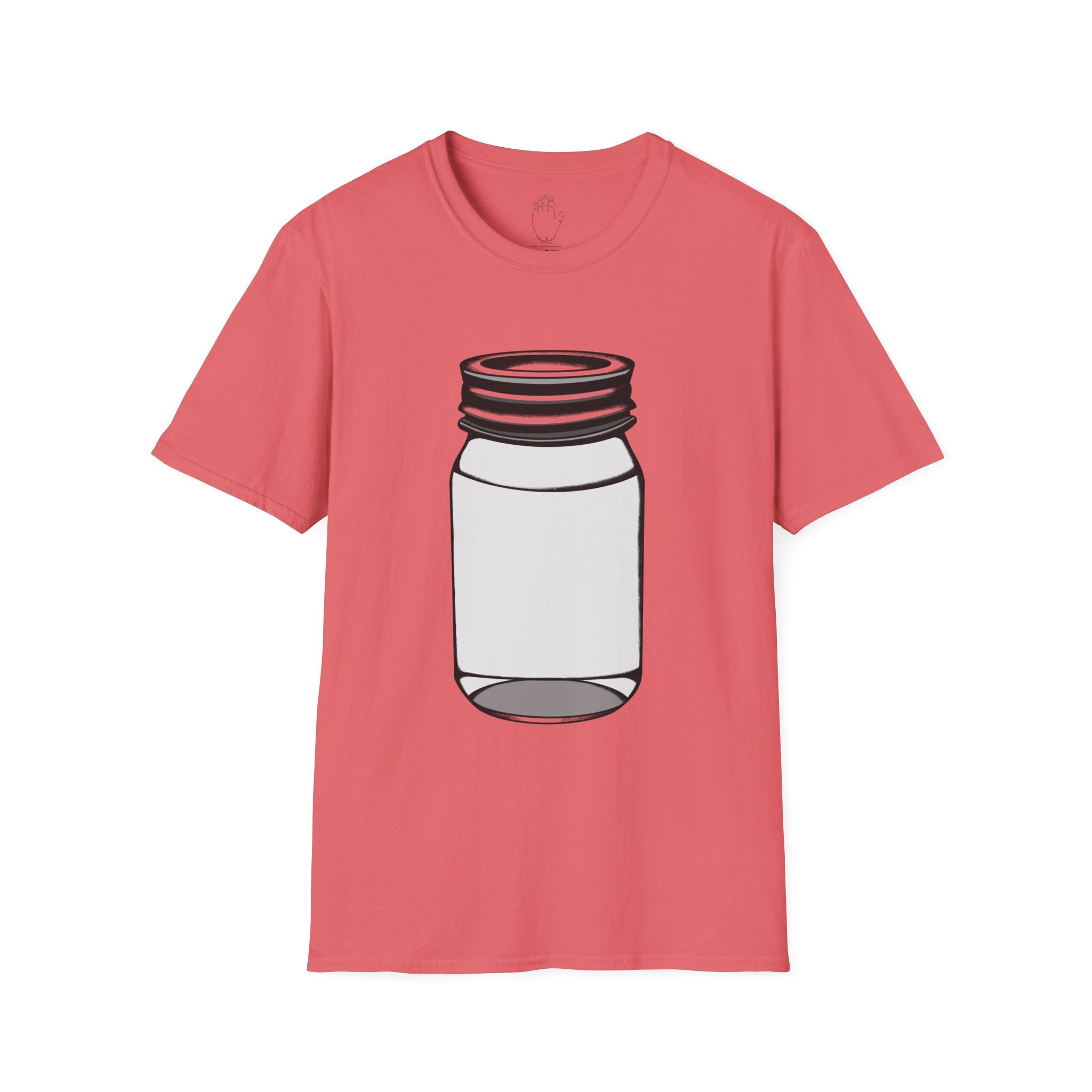 Mason Jar T-Shirt with Custom Illustration by Daniel Villegas