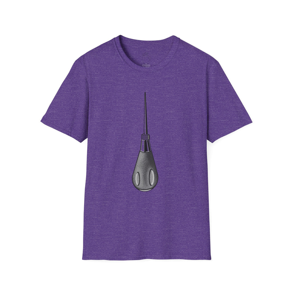 Sewing Awl Unisex T-Shirt by Colombian Artist Daniel Villegas