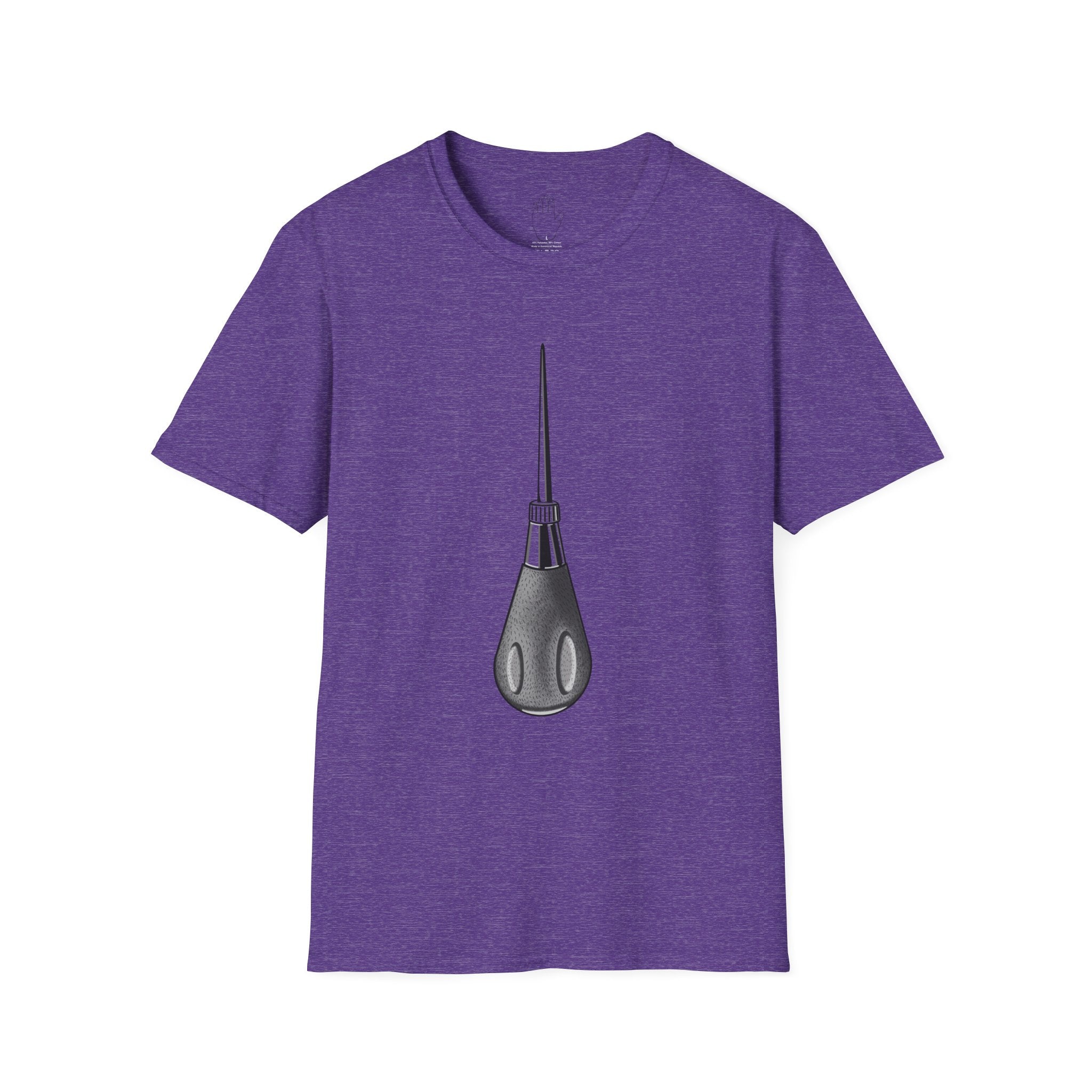 Sewing Awl Unisex T-Shirt by Colombian Artist Daniel Villegas