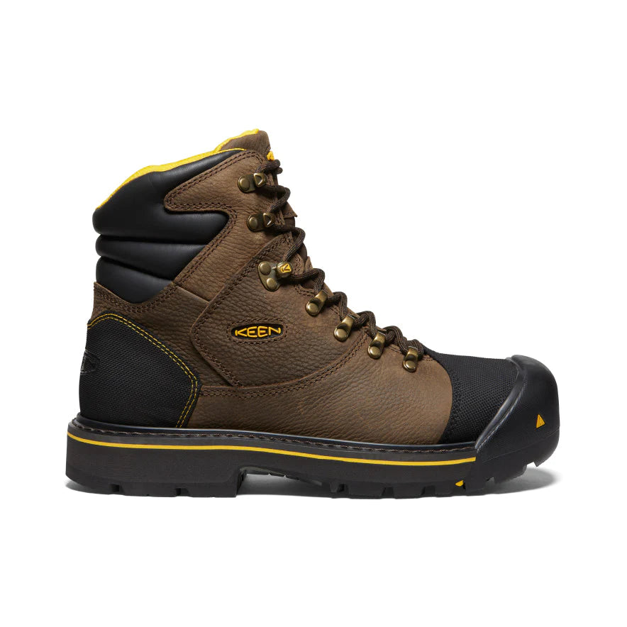 Keen Utility Men's Milwaukee 6" Waterproof Steel Toe Work Boot US 9.5 D