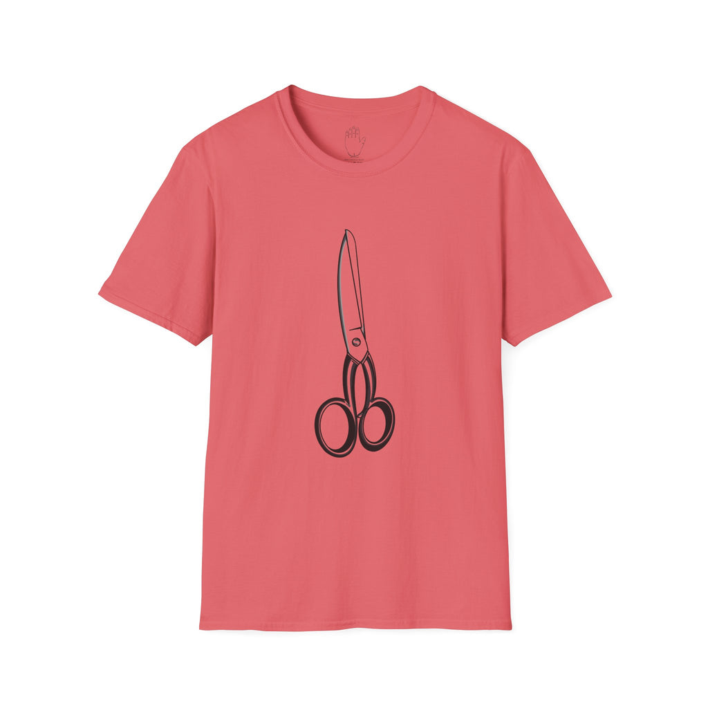 Scissors Graphic Softstyle T-Shirt by Daniel Villegas