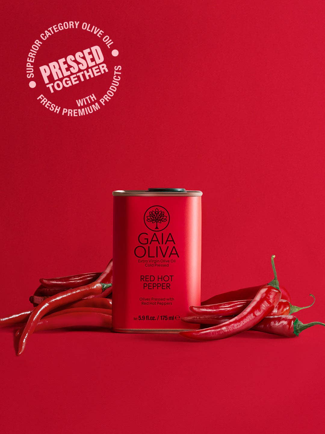 Red Hot Pepper Extra Virgin Olive Oil — Gaia Oliva