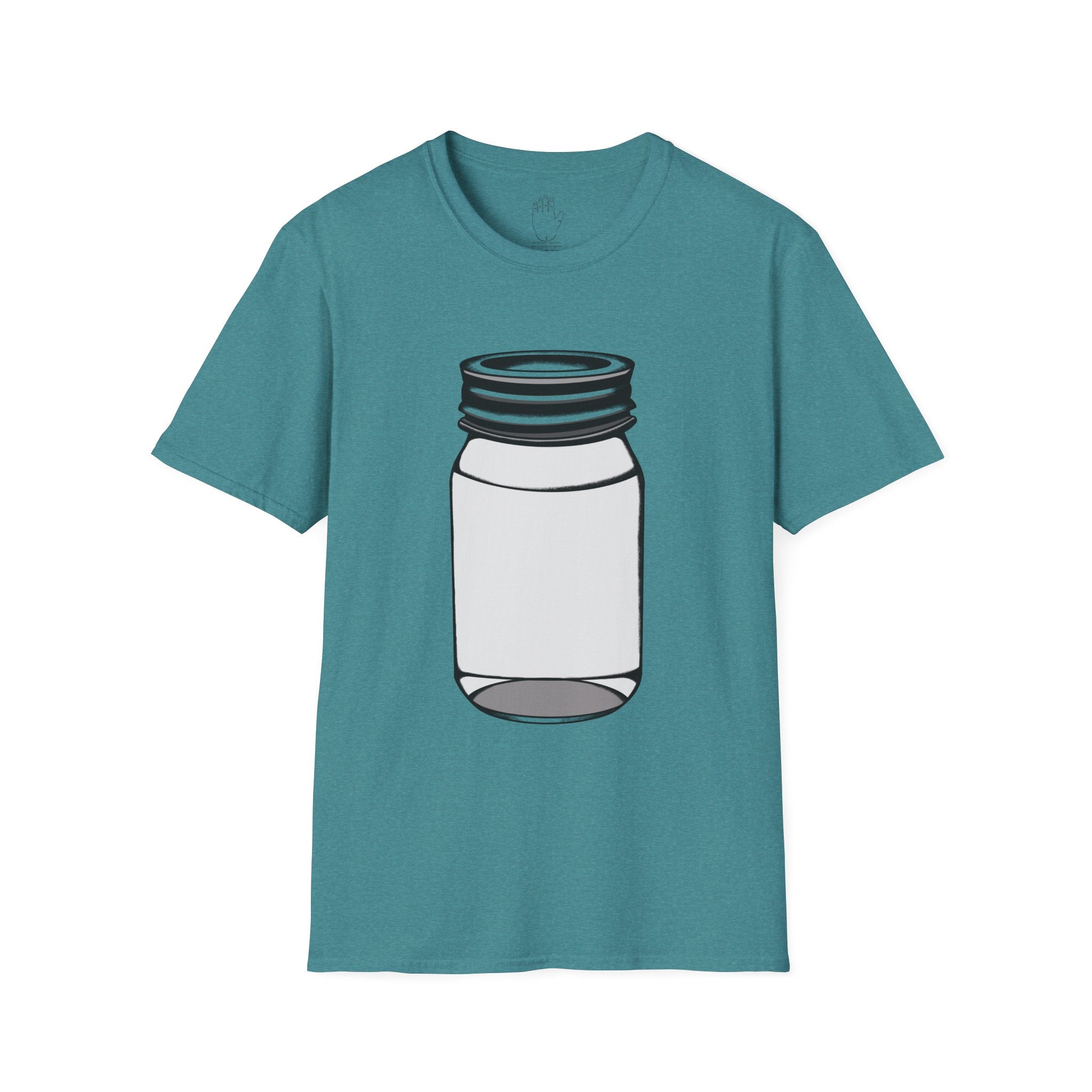 Mason Jar T-Shirt with Custom Illustration by Daniel Villegas