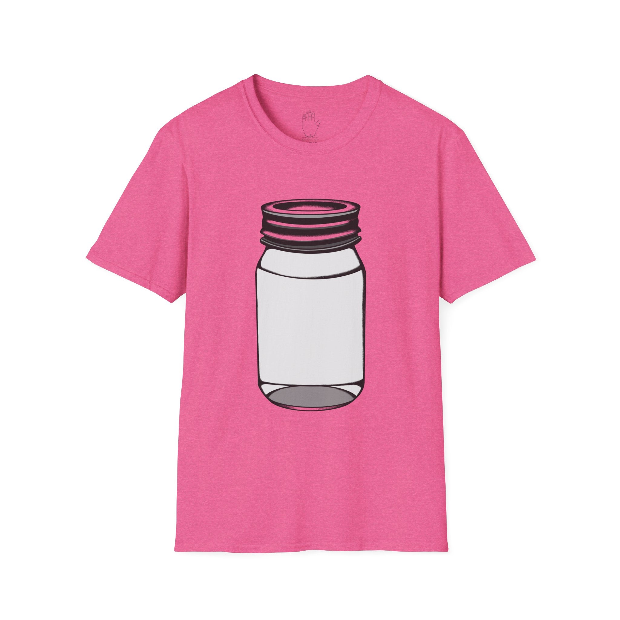 Mason Jar T-Shirt with Custom Illustration by Daniel Villegas