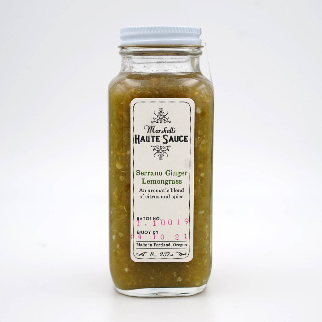 Serrano Ginger Lemongrass — Marshall's Haute Sauce