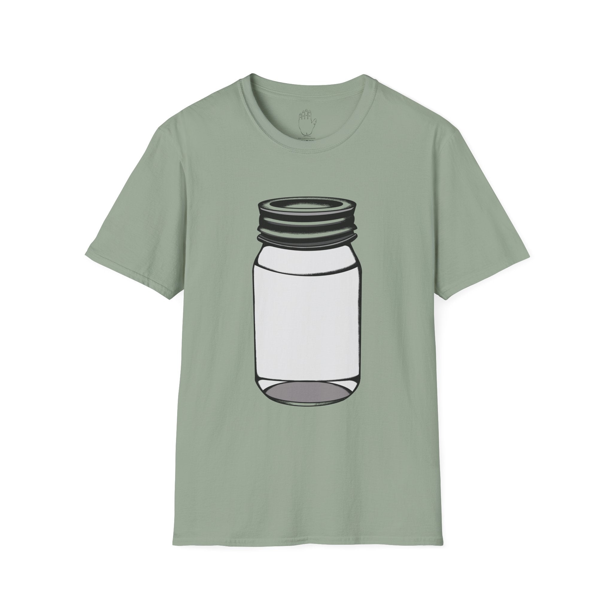 Mason Jar T-Shirt with Custom Illustration by Daniel Villegas