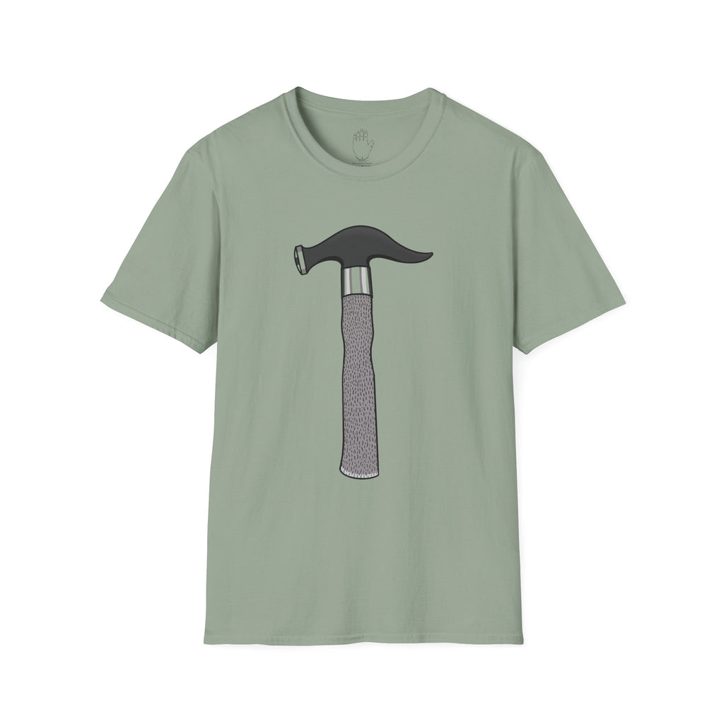 Custom Hammer Unisex T-Shirt by Colombian Artist Daniel Villegas