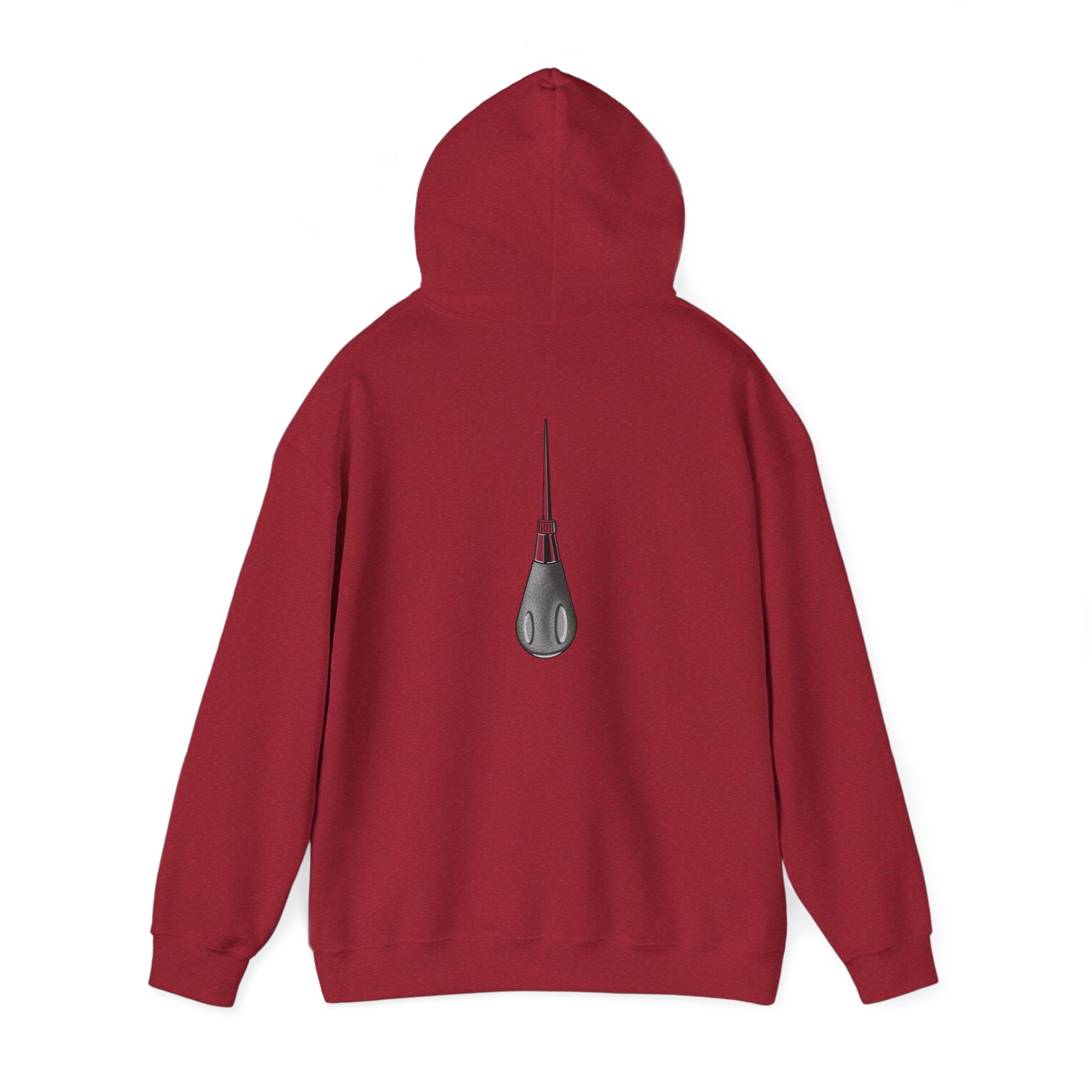 Sewing Awl Unisex Hoodie by Colombian Artist Daniel Villegas