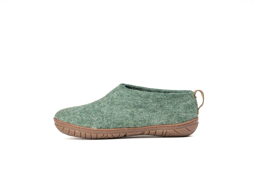 Outdoor Shoes With Rubber Sole - Jungle Green: 37