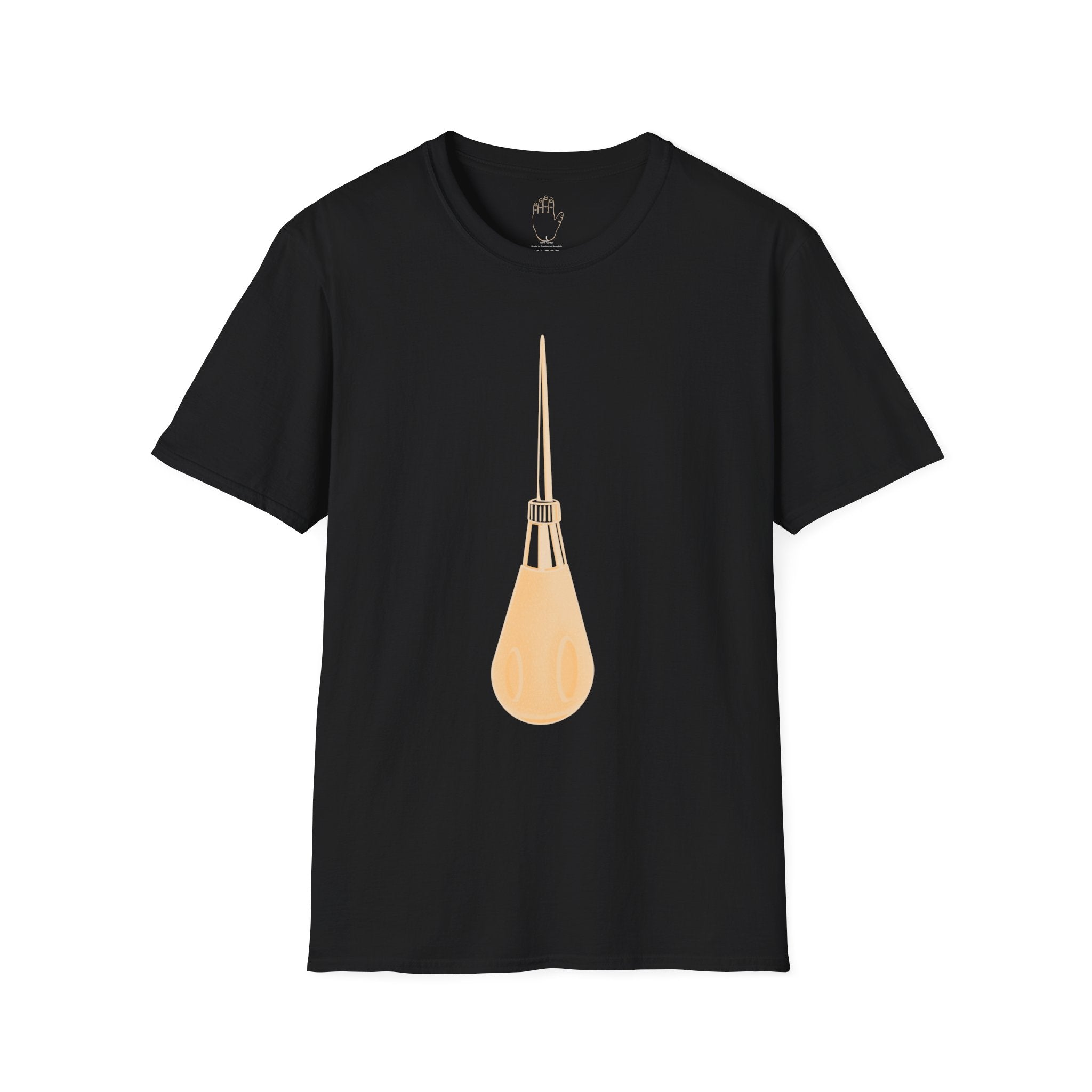 Sewing Awl Unisex T-Shirt by Colombian Artist Daniel Villegas