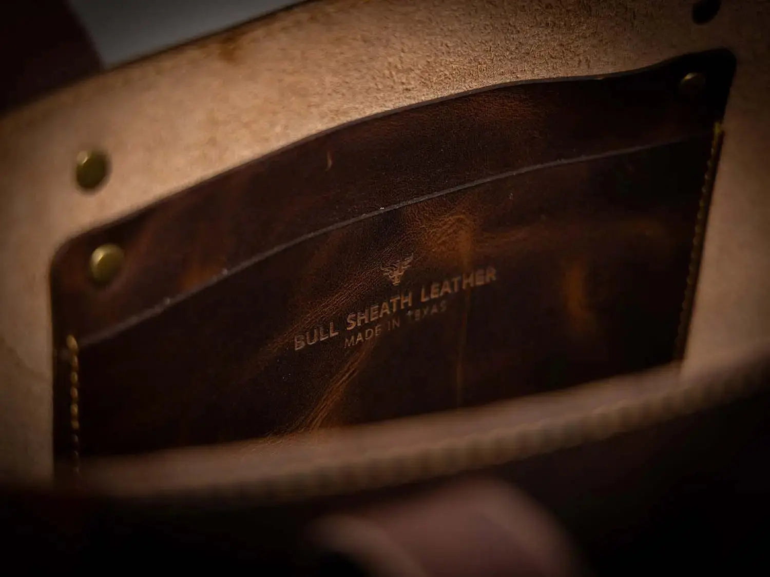 The Naomi Leather Tote Bag - Saddle Tan