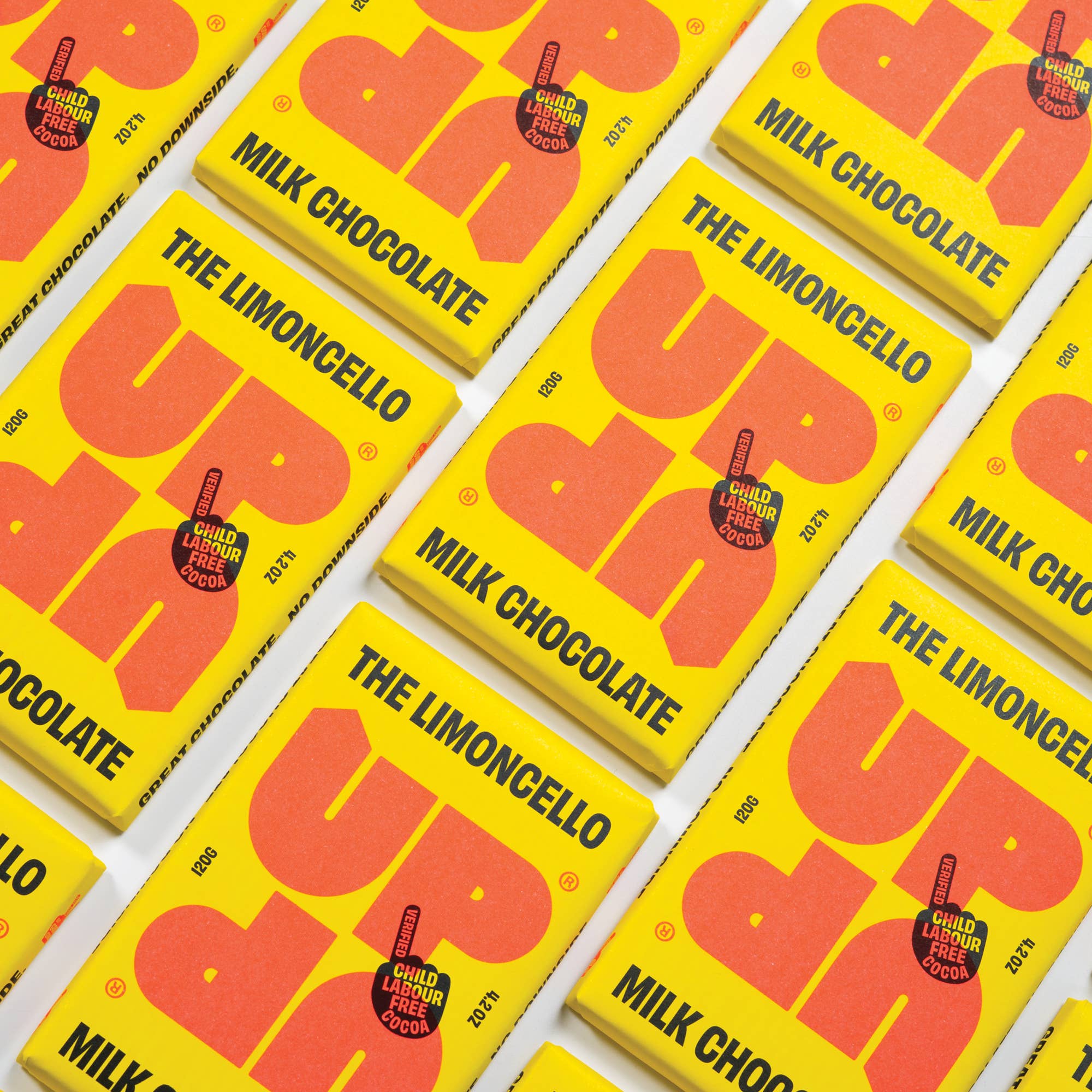 Limoncello Milk Chocolate Bar 120G/4.2OZ