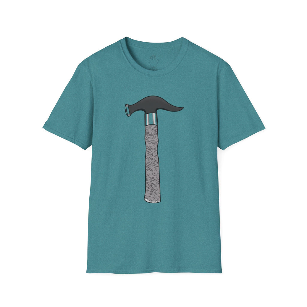 Custom Hammer Unisex T-Shirt by Colombian Artist Daniel Villegas