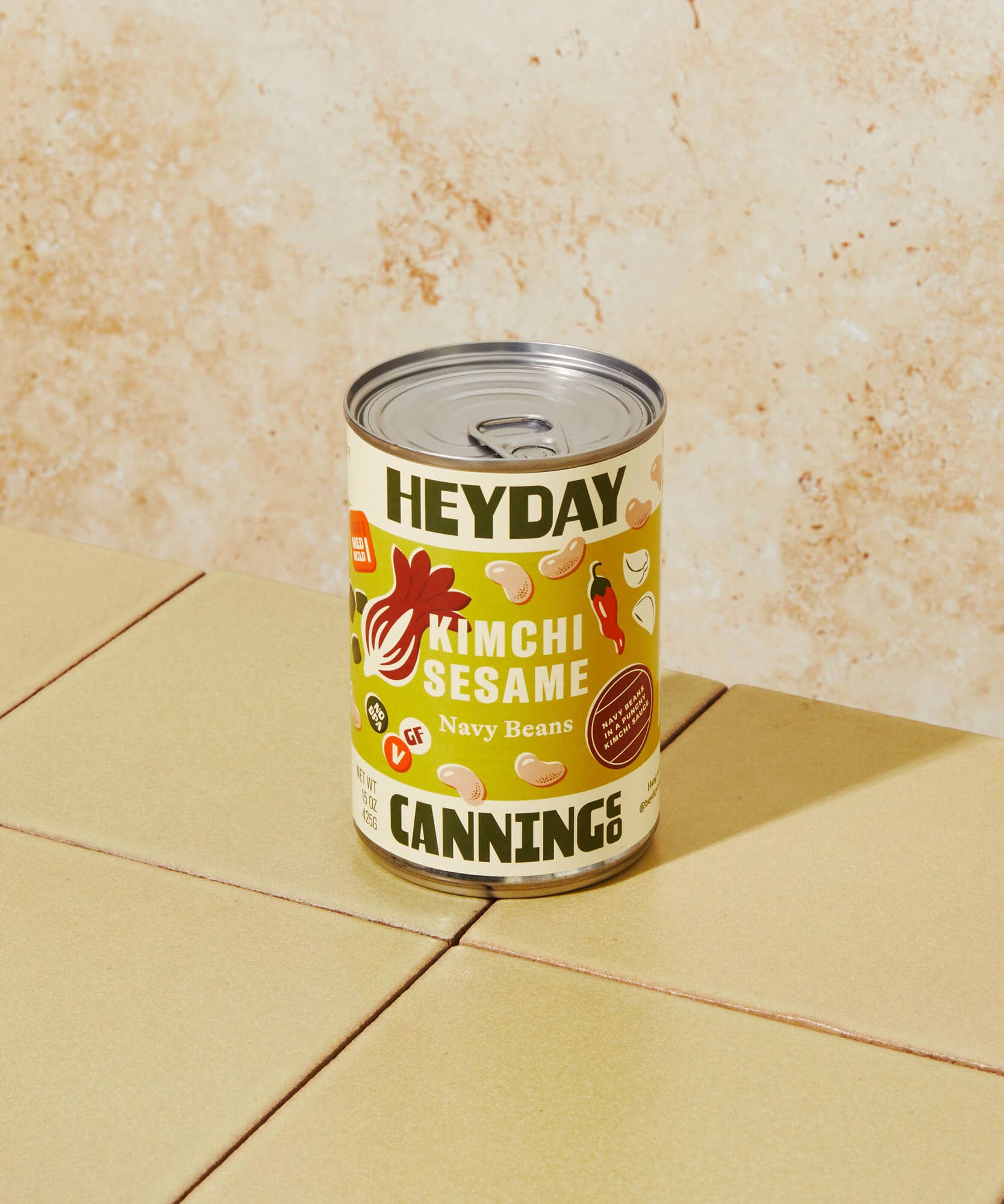 Kimchi Sesame Navy Beans — Heyday Canning Co.