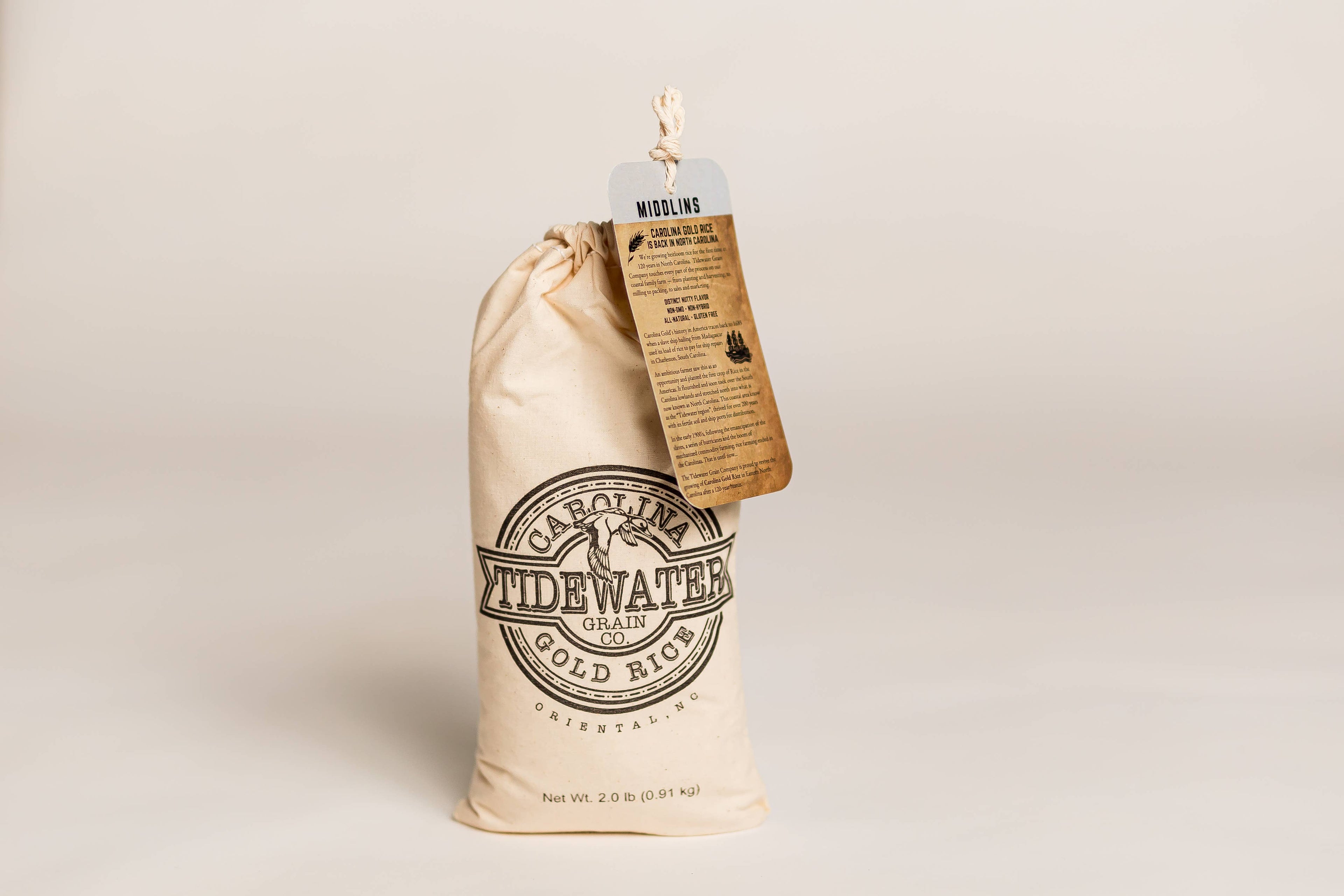 Carolina Gold Rice Middlins — Tidewater Grain Co.