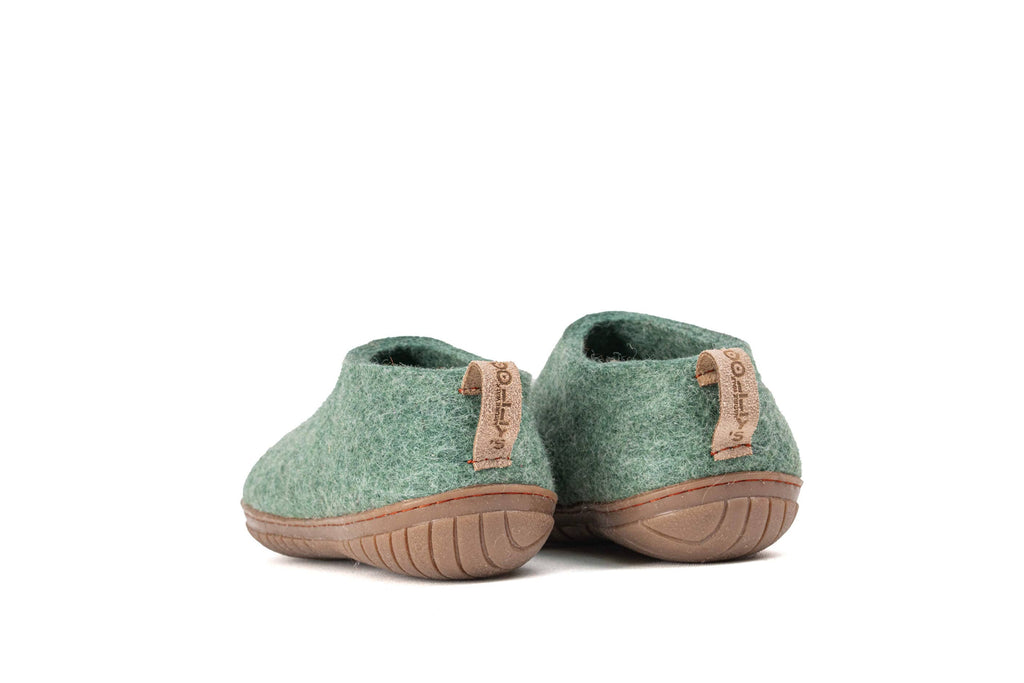 Outdoor Shoes With Rubber Sole - Jungle Green: 37