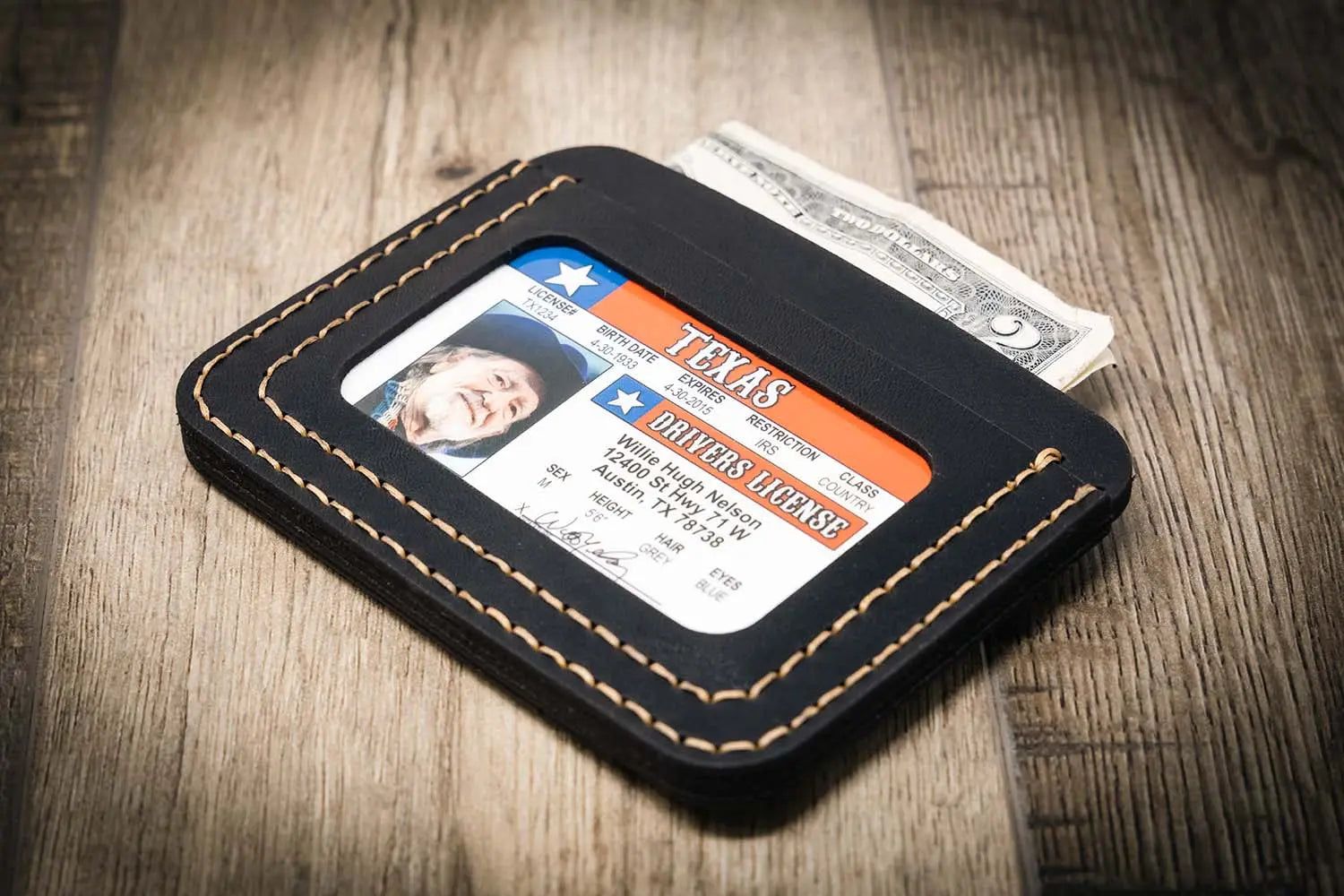 Mansfield Minimalist Wallet - Black