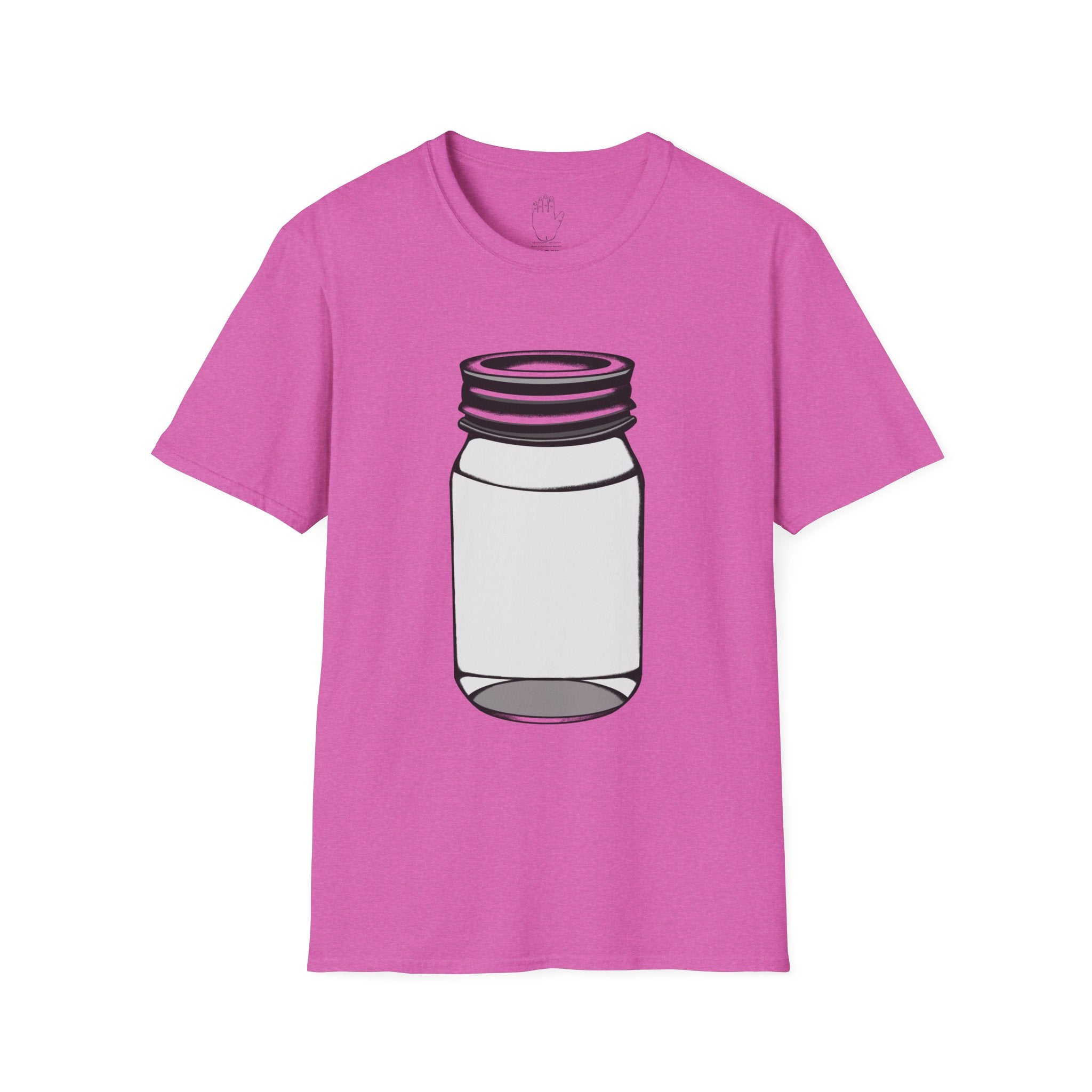 Mason Jar T-Shirt with Custom Illustration by Daniel Villegas