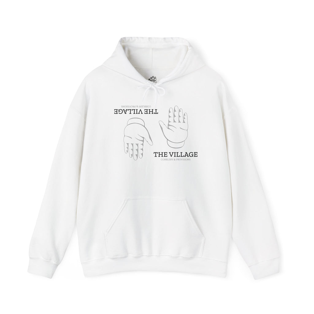 Hooded Sweatshirt with Custom Scissors Illustration by Daniel Villegas