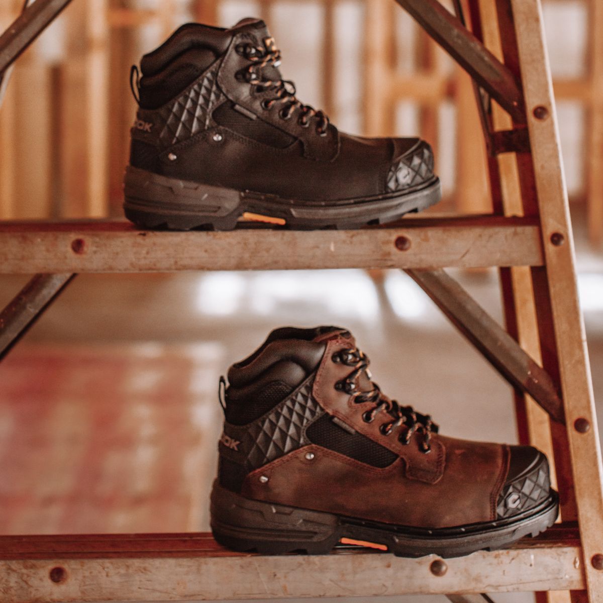 Pallet Jack 6" Composite Toe Waterproof Work Boot – Black