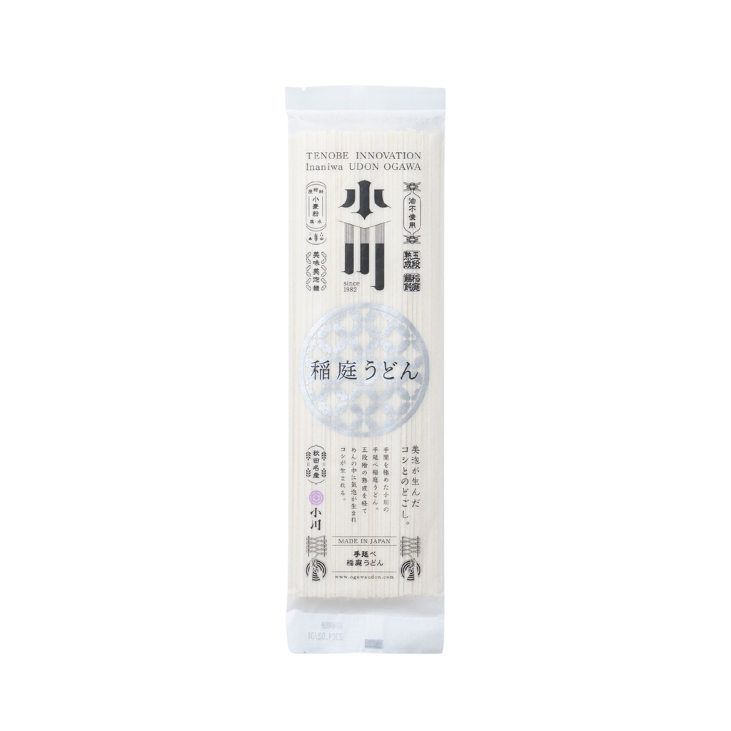 Handmade Inaniwa Udon Noodles "Ogawa", 7.05 oz