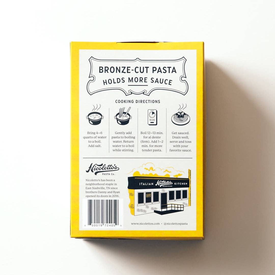 Bronze Cut Fusilli — Nicoletto's Pasta Co.
