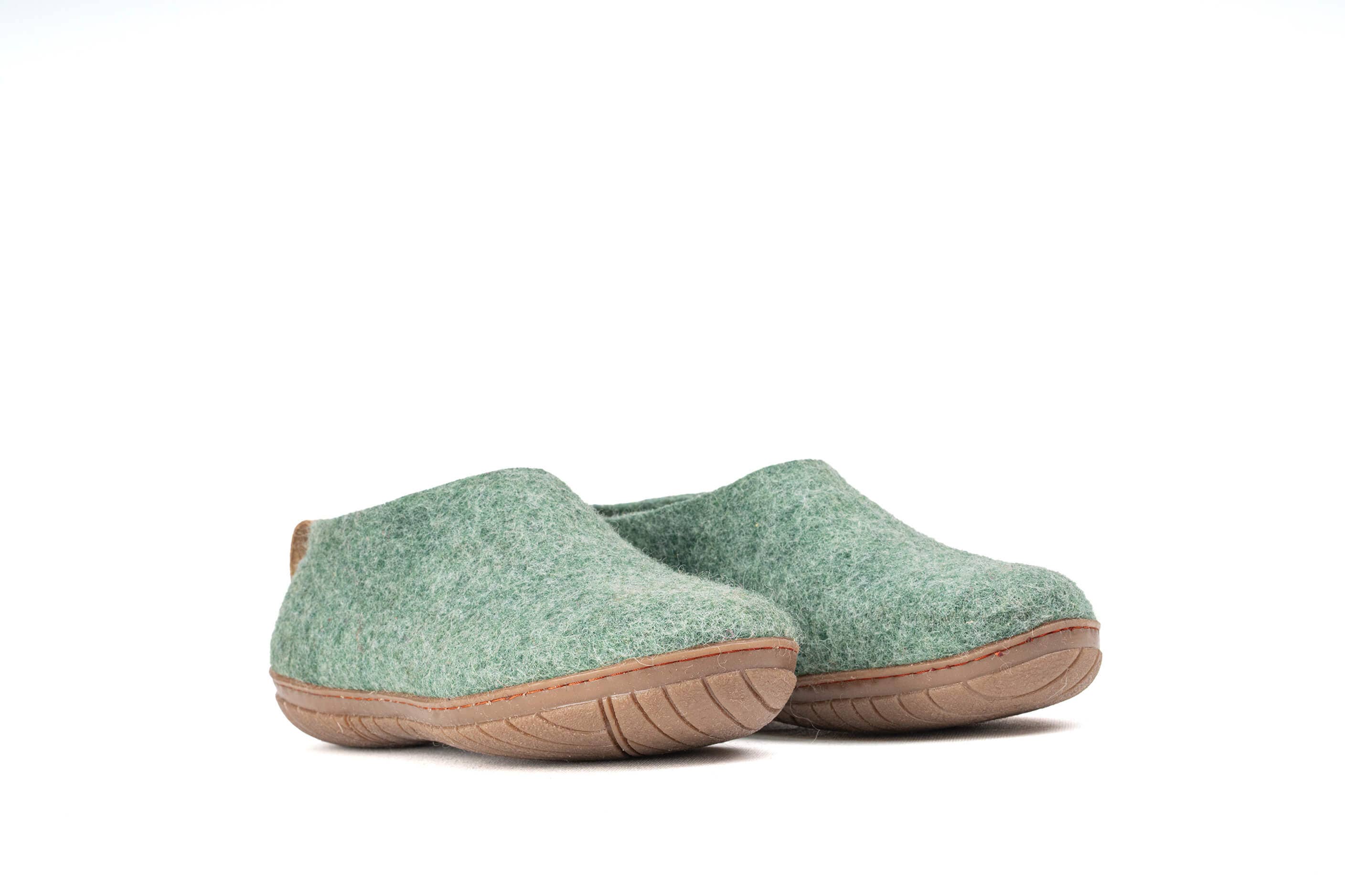 Outdoor Shoes With Rubber Sole - Jungle Green: 39