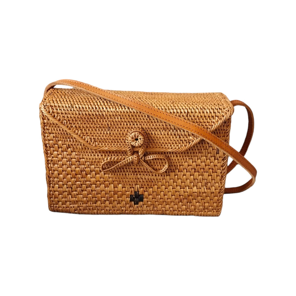 Rectangle Rattan Bag-Ata Bag