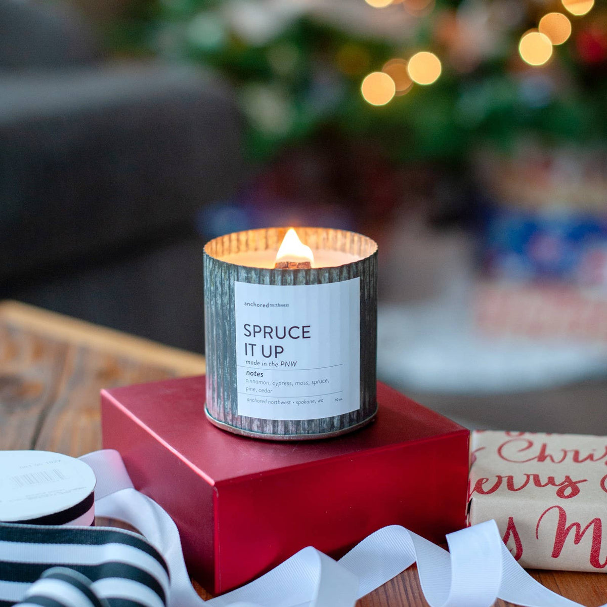 Best Friend Rustic Vintage Farmhouse Wood Wick Candle: 10oz