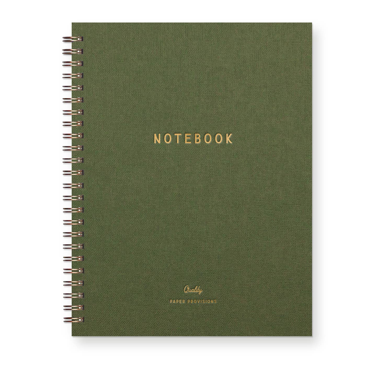 Signature Journal: Lined Notebook: Chartreuse Cover | Gold Foil