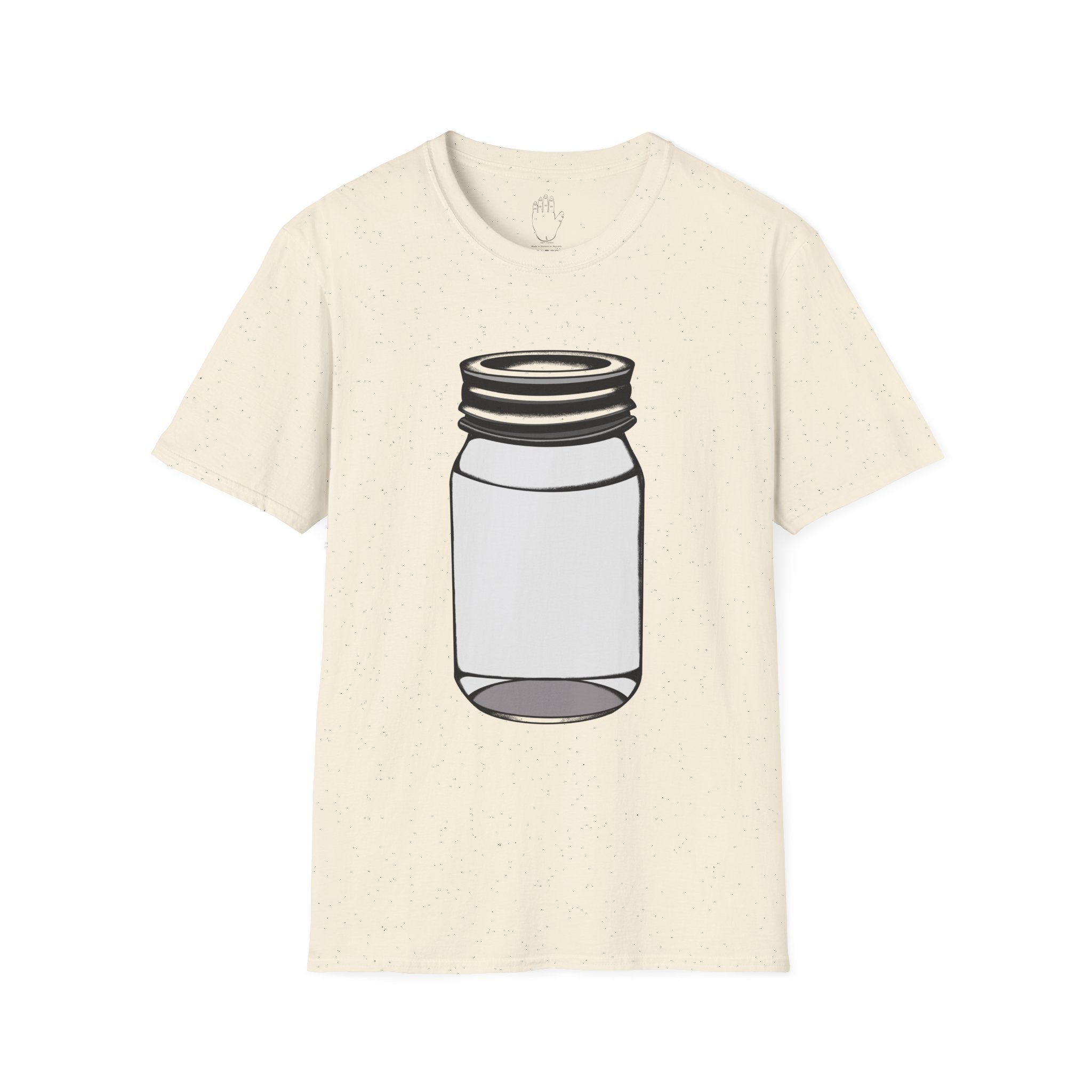 Mason Jar T-Shirt with Custom Illustration by Daniel Villegas