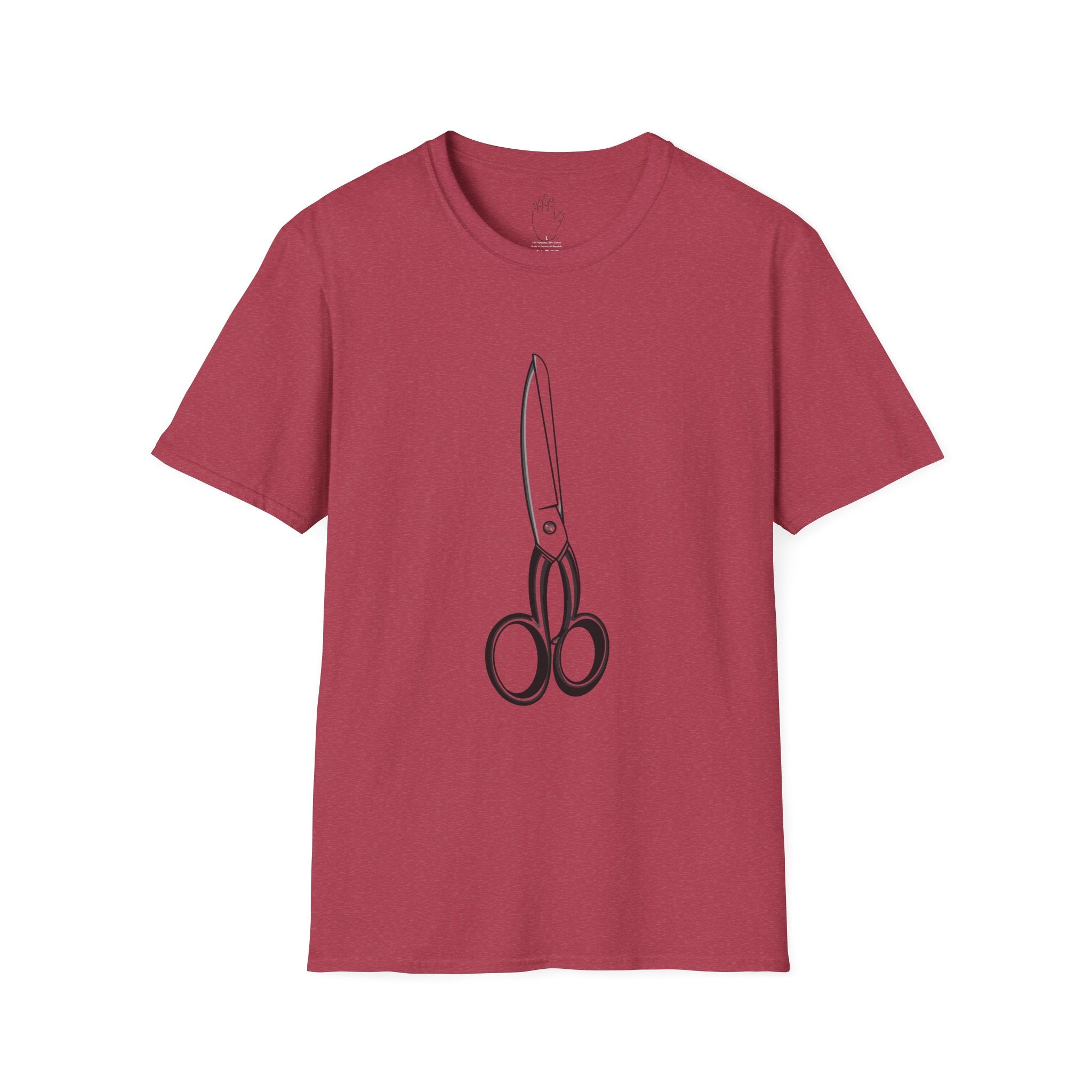 Scissors Graphic Softstyle T-Shirt by Daniel Villegas