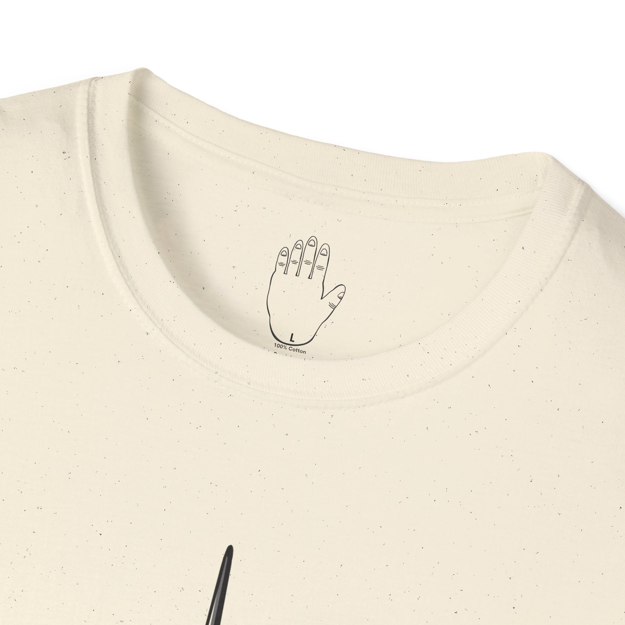 Sewing Awl Unisex T-Shirt by Colombian Artist Daniel Villegas