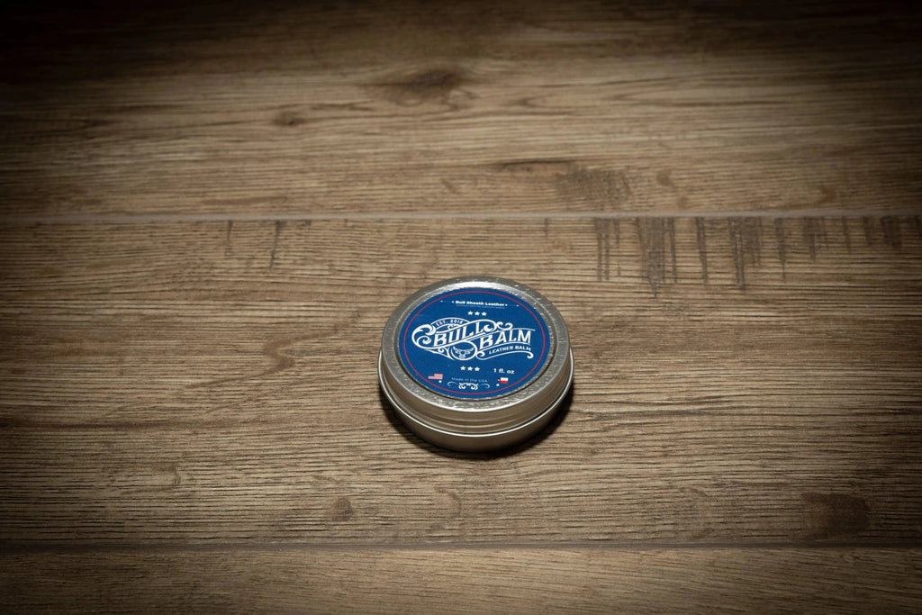 Leather Balm - "Bull Balm" Leather Conditioner - 4oz or 1 oz sizes