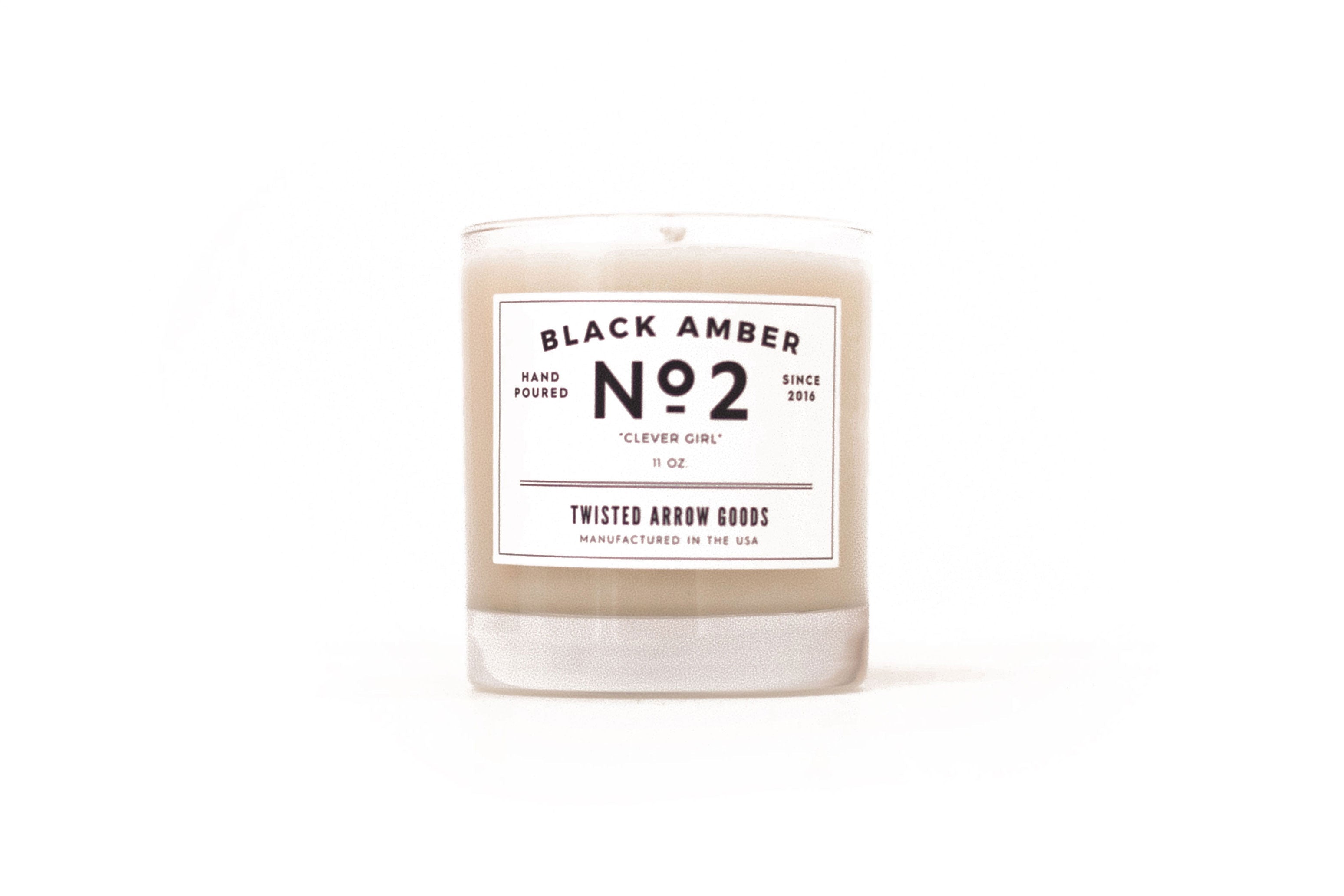 Black Amber No.2 Soy Candle